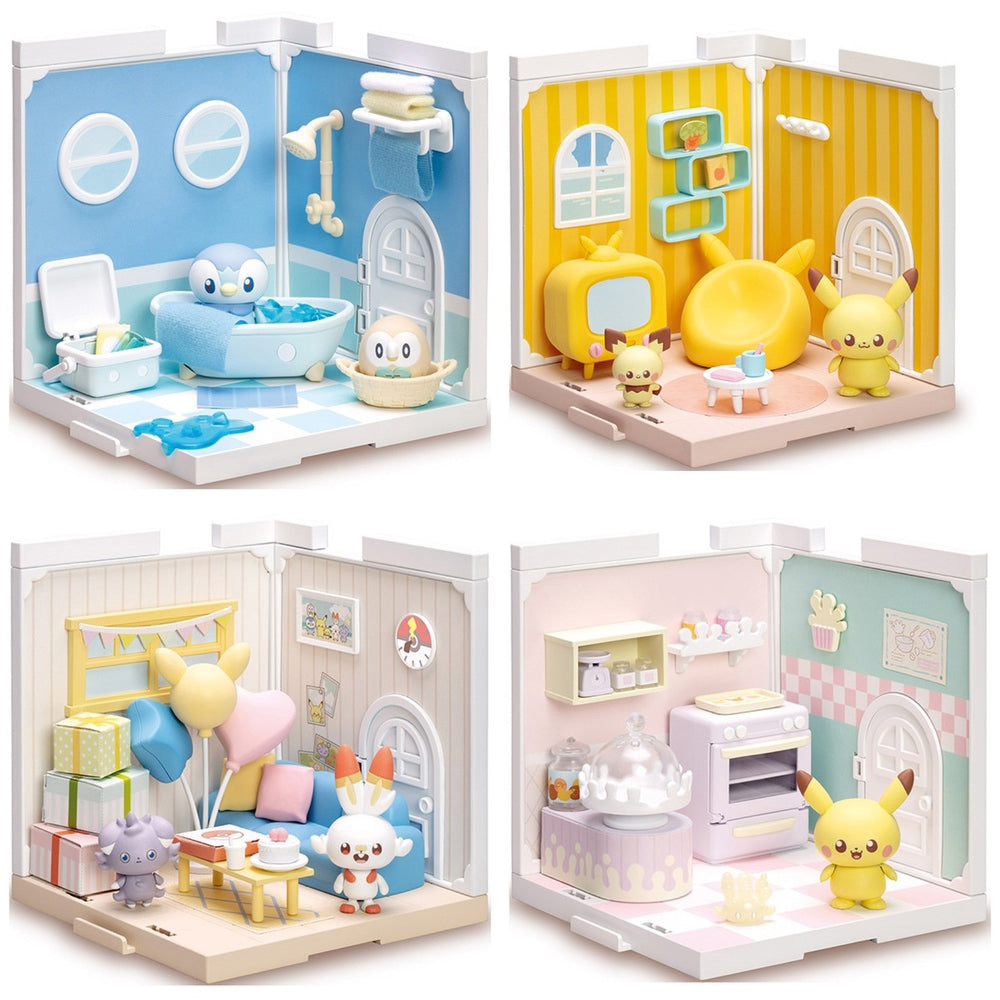 Poke Peace House Figures