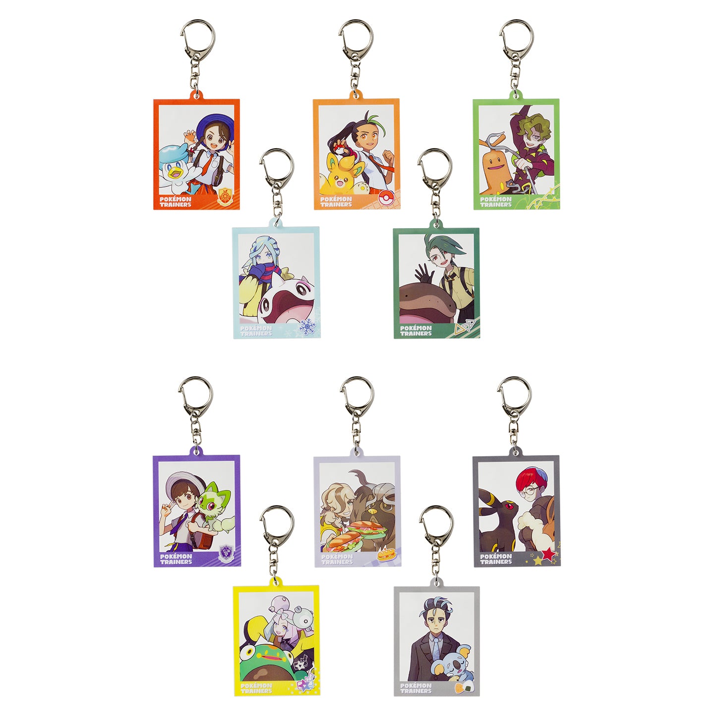 POKEMON TRAINERS ~Paldea Edition~ - Photo Frame Style Acrylic Key
