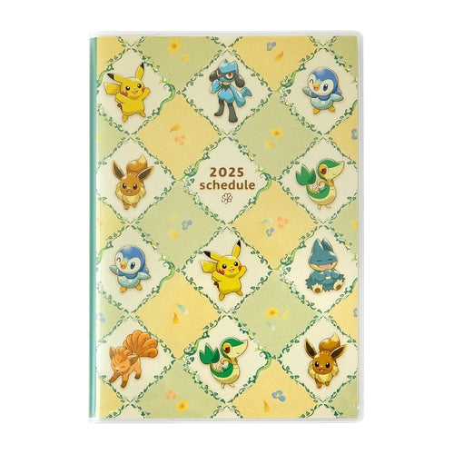 Pokemon 2025 Goods - Schedule Book (Seasonal Situations