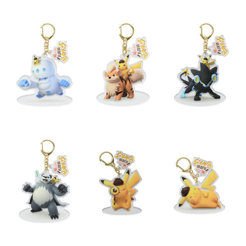 Detective Pikachu Returns - Acrylic Keychain Collection *Blind Packed*