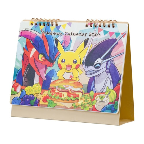 Pokemon 2024 Desk Calendar