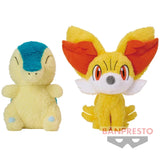 Pokemon Mofugutto Hokkori Healing Plush - Cyndaquil / Fennekin