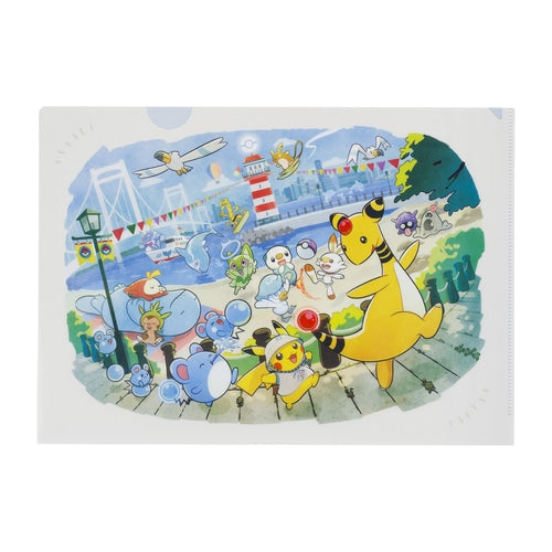 ゲームキャラクター pikemonu Pokemon Center Tokyo Bay - A4 Clear File – Japan Stuffs