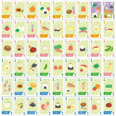 Round Eyes Playing Cards - Bento Theme