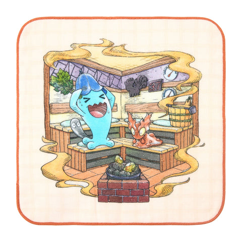 Pokemon Bathhouse - Hand Towel (Wobbuffet & Slugma)
