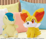 Pokemon Mofugutto Hokkori Healing Plush - Cyndaquil / Fennekin