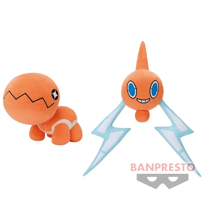 Pokemon Mofugutto Color Selection Plush (Orange) - Trapinch / Rotom