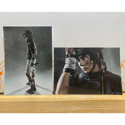 Naruto Live Action Stage Play Character Card - Sasuke (Set of 2)