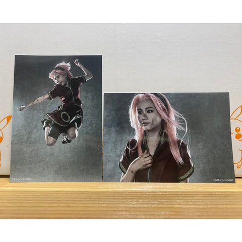 Naruto Live Action Stage Play Character Card - Sakura (Set of 2)